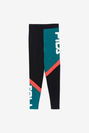 FILA Sia High Rise Leggings Black,Womens Clothing | CA.QFUPRW639